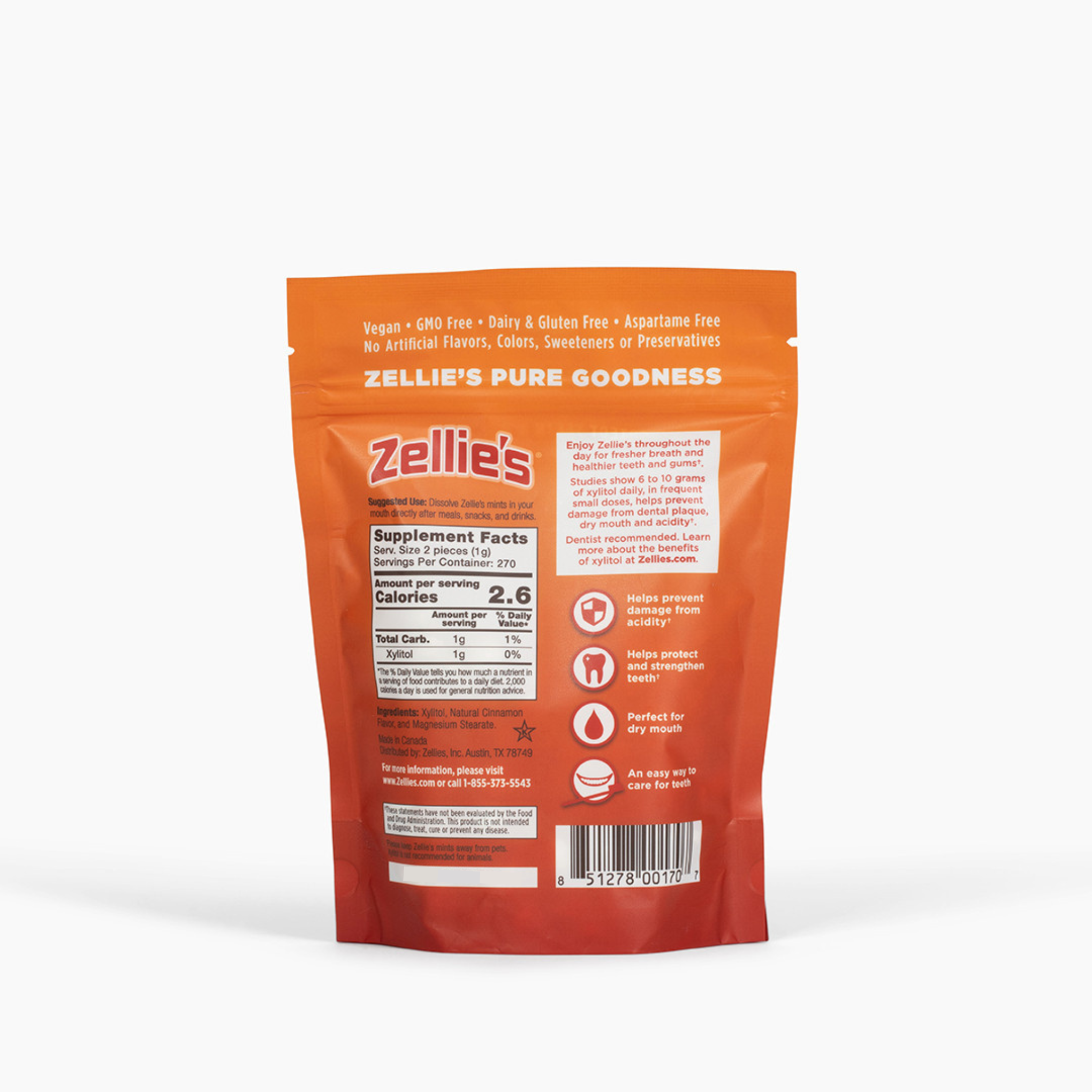 CINNAMON Xylitol Dental Mints - Wholesale