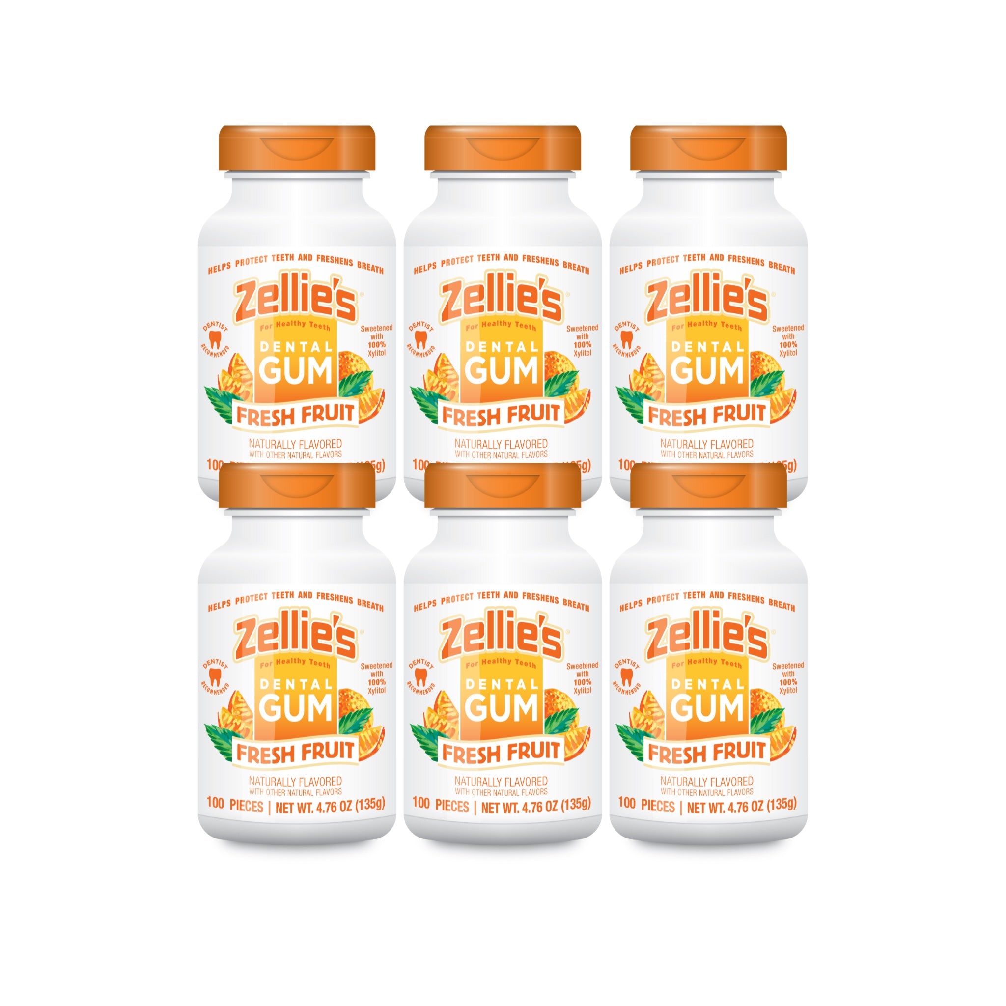 FRESH FRUIT Xylitol Dental Gum