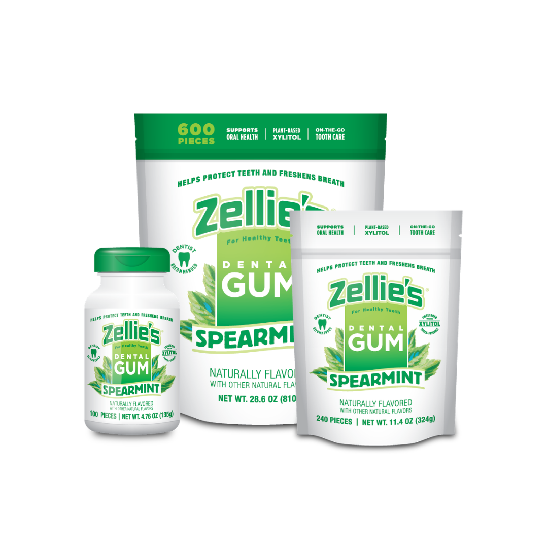 SPEARMINT Xylitol Dental Gum