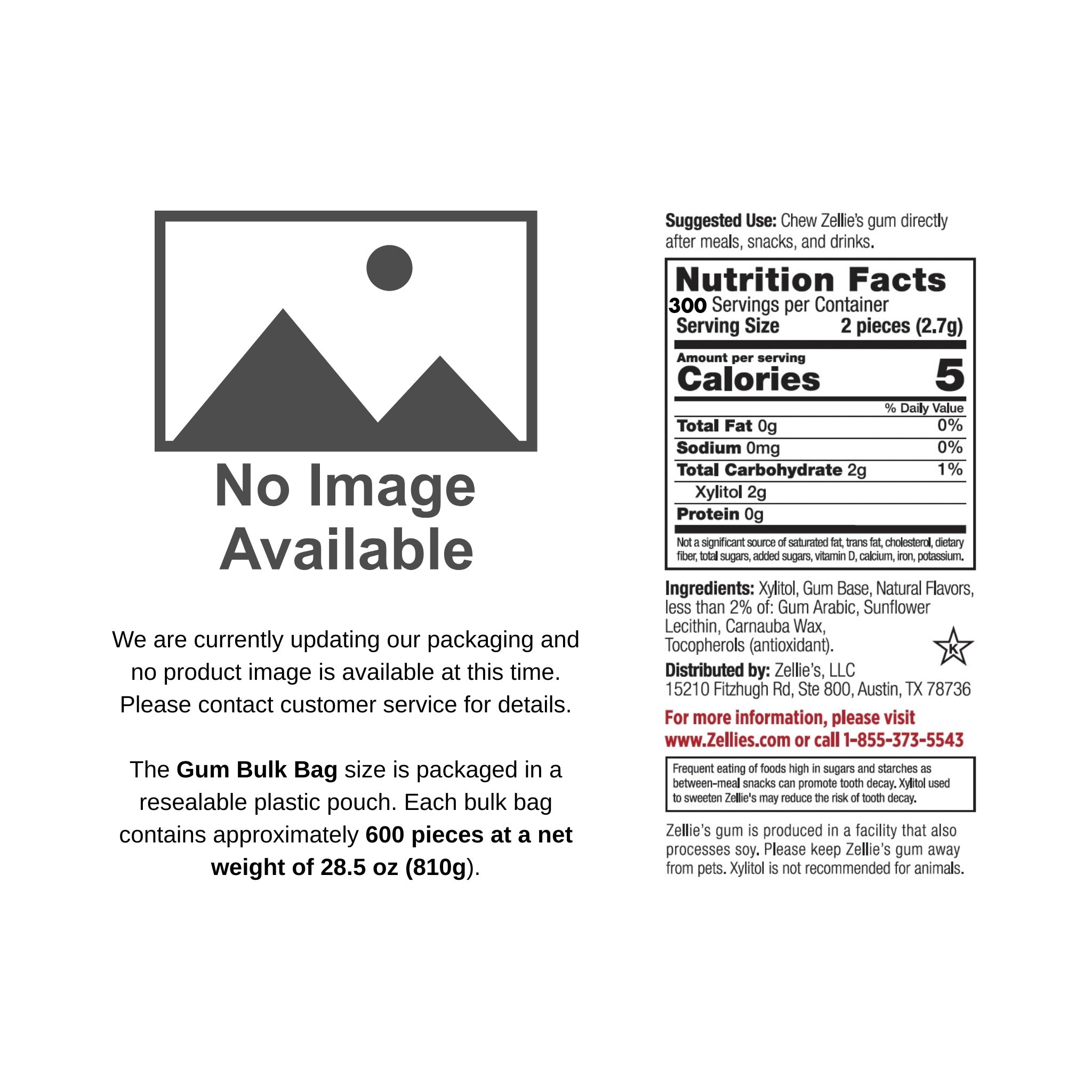 CINNAMON Xylitol Dental Gum