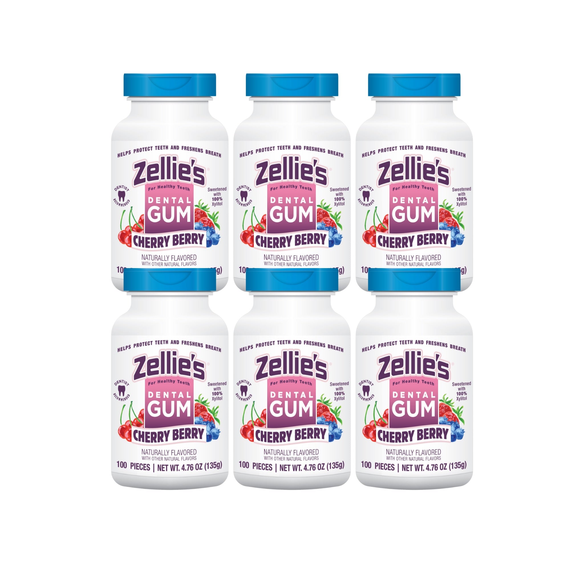 CHERRY BERRY Xylitol Dental Gum