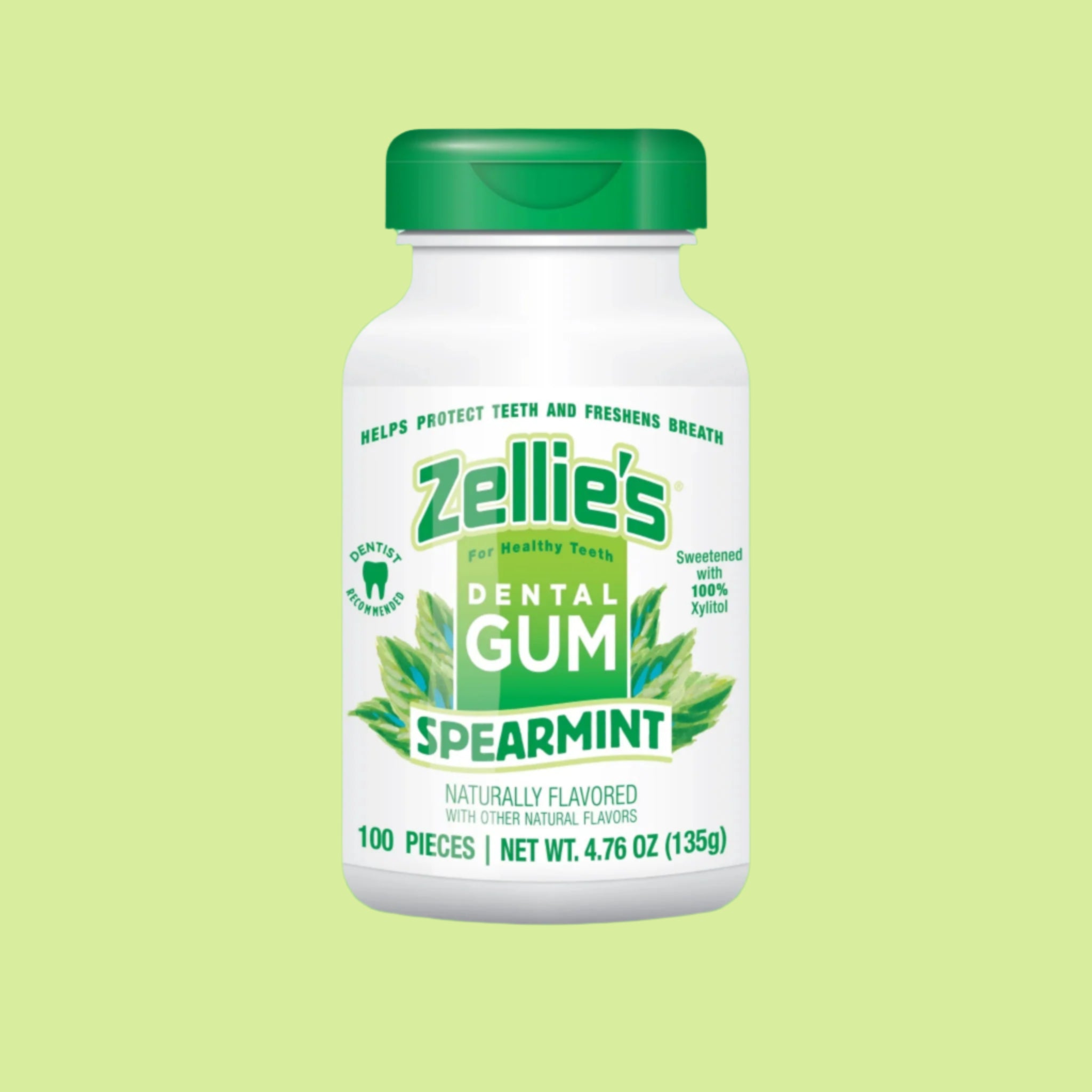 SPEARMINT Xylitol Dental Gum