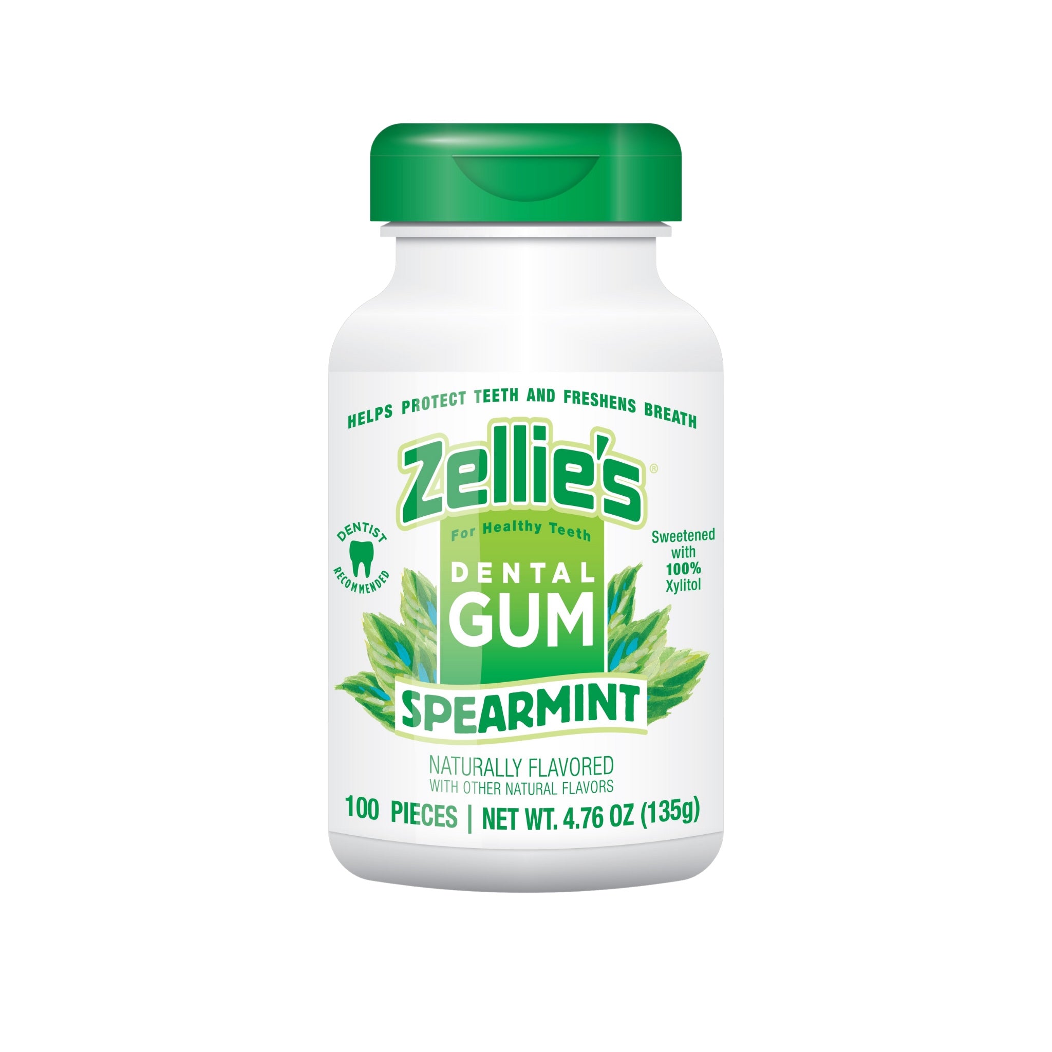 SPEARMINT Xylitol Dental Gum